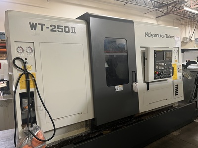 2008,NAKAMURA-TOME,WT-250II,5-Axis or More CNC Lathes,|,Midstate Machinery