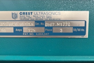 CREST PCS1620-10 Ultrasonic Cleaning Systems | Midstate Machinery (10)