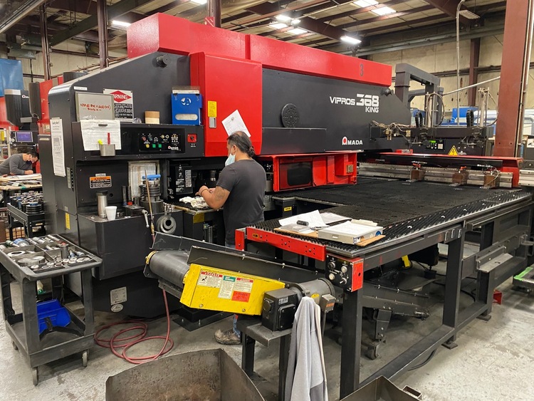 1998 AMADA VIPROS 368 KING Turret Punches | Midstate Machinery