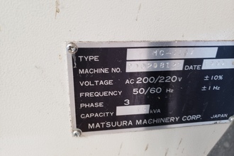 1990 MATSUURA MC-510V Vertical Machining Centers | Midstate Machinery (6)